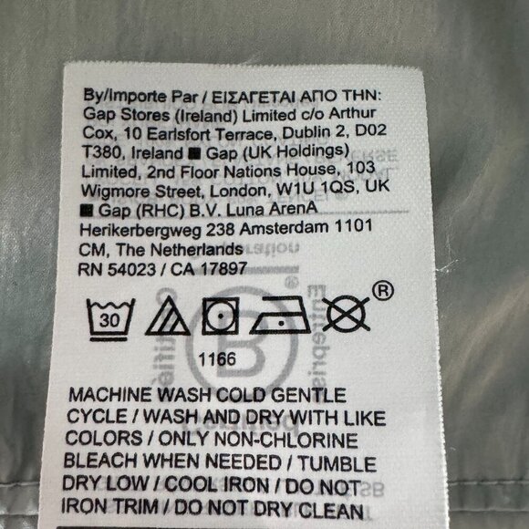 Athleta Girl Simone Biles mint green reversible vest size L/12 - Picture 10 of 10